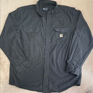 Carhartt Charcoal Button-Up Shirt